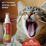 Pet-Technic Dental Care Spray Kedi için Ağız ve Diş Bakım Spreyi, Nane Yağı ve Nar Çekirdeği Ekstraktı, 100 ml