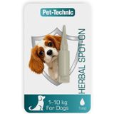 Pet-Technic Herbal Spot-On Köpek Damlası 1 Ml Küçük Irkl Deri Ve Tüy Bakımı Doğal Köpek Damlası Palmarosa Yağı İçerikli