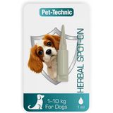 PET-TECHNIC Köpek Ense Damlası 1 ml | 0-10 kg Küçük Irklar İçin | Deri ve Tüy Bakımı | Palmorasa Yağı | Doğal Köpek Ense Damlasi