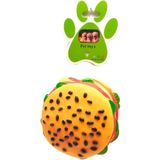 Pet Toy's 8 cm Hamburger Öten Köpek Oyuncak