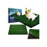Pet Zoom Petzoom Pet Park Köpek Tuvalet Eğitim Parkı Büyük, 64cm X 51cm X 3.8cm Pet Park