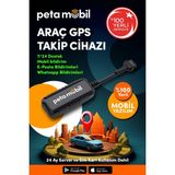 Peta Mobil PT-190 Data Hatlı Gps Takip Cihazı – 12 Ay Server Dahil