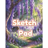 Petals & Pages: Whimsical Forest Sketchbook with Purple Floral Trees: A Magical Drawing Pad for Girls, Teens & Creative Adults, Floral Art Journal with Blank Pages