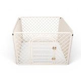 PetButik Pet Butik Plastik Köpek Oyun Bahçesi Çiti 4'lü Panel 90x60 Cm