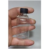 Petçi cam salih 50 Adet Boş Şişe Siyah Kapaklı Kolonya Şişesi Doldurulabilir Desenli Cep Plastik Parfüm Şişesi 50 ml