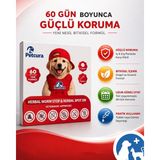 Petcura Köpekler ıçin Bitkisel İç Dış Parazıt Damla ve Tablet Seti