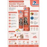 Petcura Multivitamin Kedi Malt Macun 100GR (Multivitamin Desteği)