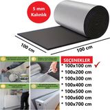 Petek Arkası Isı Yalıtım Levhası 5 mm Kalınlık 100X100 cm Kalorifer Radyatör Arkası Folyo - 100 x 100 cm