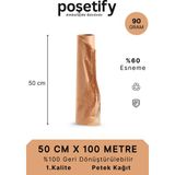Petek Dolgu Ambalaj Kağıdı 50X100MT | Esnek Kraft Paketleme ve Koruyucu Dolgu Kağıdı