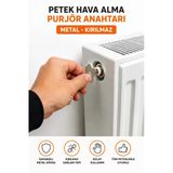 Petek Hava Alma Anahtarı Purjör Anahtarı Metal Kırılmaz Kaliteli Radyatör Hava Alma Aparatı
