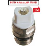 Petek Kalorifer Hava Alma Tapası Purjör Radyatör Purjör Havalandırma Musluk Tapa