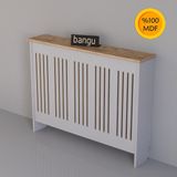 Petek Kaplama Dresuar ( 100 cm ) Petek Önü Kapatma Petek Kaplama BPKM002 - Atlantik Çam - Beyaz
