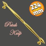 Petek Mobilya Mutfak Dolabi Cekmece Dolap Kapak Kulpu Duz Ayder Metal Kulbu Kulp Kulpu 224 Mm Altin