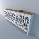 Petek Önü Kaplama Dresuar ( 200 cm ) Petek Önü Kapatma Petek Kaplama BPKM001 - Atlantik Çam - Beyaz