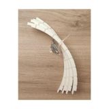Petek Rattan 27 cm Çapında Çember Kalıp (36 Çubuk) - Rattan Bambu Sepet Örme Sabitleyici Tepsi Kalıbı