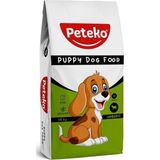 Peteko 15 kg Kuzu Etli Yavru Köpek Maması Yavru Köpekler İçin Özel Formül İşlenmiş Protein