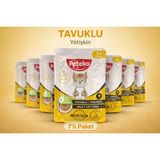Peteko Tavuklu Yetişkin Kedi Pouch Yaş Mama 85G x 7 Adet (Chunk Parça Etli) – Chicken Cat Food - 595 gr
