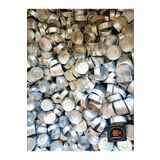 Petekoğlu (100 ADET) Boş Alüminyum Tealight Mum Kabı Standart Boy