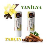 Petekoğlu (2 Adet) Dudak Kremi Propolis Bal Tarçın Sarı Kantaron Vanilya Shea Hindistan Cevizi Nar Çekirdeği Nemlendirici, Koruyucu Onarıcı - standart