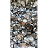 Petekoğlu (200 Adet) Boş Alüminyum Tealight Mum Kabı Kabı Standart Boş Kase