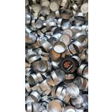 Petekoğlu (200 Adet) Boş Alüminyum Tealight Mum Kabı Kabı Standart Boş Kase