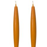 Petekoğlu Balmumu Mum (2 Adet) Şamdan Mumu Mermi Formunda Masa Mumu 22 Cm Bees wax