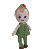 Peter Pan Bebek Amigurumi Organik Oyuncak