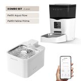 Petfit Aqua Flow WiFi Akıllı Otomatik Kedi Köpek Su Pınarı - Feline Prime 3L Kameralı Akıllı Otomatik Mama Kabı