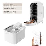 Petfit Aqua Flow WiFi Akıllı Otomatik Kedi Köpek Su Pınarı - Meow Pure 3L WiFi Kameralı Akıllı Otomatik Mama Kabı