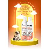 Petfor Kedi ve Köpekler için Bebek Pudralı Şampuan 250 ML x2 Adet