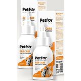Petfor Kedi ve Köpekler Için Kulak Bakım Damlası 50 ml 2 Adet