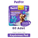 Petfor Köpek Eğitim Pedi 60x90 Kaydırmaz Bantlı 60 Adet