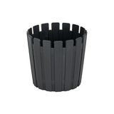PetGrow Plastik Akasya Kaktüs 5,5 Saksı - Gri