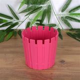 PetGrow Plastik Akasya Kaktüs 8,5 Saksı - Pembe