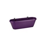 PetGrow Plastik Nergiz Balkon Saksı-50 - Mor