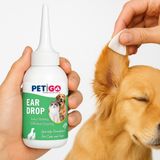 Petigo 🧴 Petigo Ear Drop 50 ml – Kedi ve Köpekler İçin Kulak Temizleme Solüsyonu