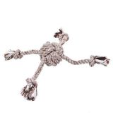Pet'ing 8x32 cm Halat İpli Kahverengi Köpek Oyuncağı