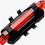 Petinka Bisiklet Parlak Led Lamba Usb Şarj Su Geçirmez Güvenlik Uyarı Arka Işığı