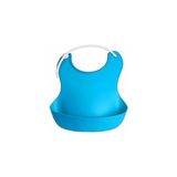Petinka® Çocuk Bebek Mama Önlüğü Dökülme Engelleyici Bükülebilir Mavi - 0 - 1 Yaş