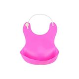 Petinka Petinka® Çocuk Bebek Mama Önlüğü Dökülme Engelleyici Bükülebilir Pembe - Standart
