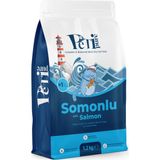Petipure Somonlu Kuru Yetişkin Kedi Maması 1,2 Kg - Besleyici Vitamin İlaveli Tam ve Dengeli Mama