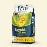 Petipure Tavuklu Kuru Yetişkin Kedi Maması 10 Kg - Besleyici Vitamin İlaveli Tam ve Dengeli Mama - Tavuklu 10 Kg