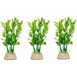 Petistera 3'lü Plastik Akvaryum Bitkisi 10 cm PB15