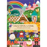 Petit Collage Çıkartma Etkinlik Kitabı, Once Upon A Time – Çocuklar için Dev Katlanır Çıkartma Kitabı, 100'den Fazla Yeniden Kullanılabilir Çıkartma İçerir - 3 Yaş ve Üzeri Etkinlik Kitabı