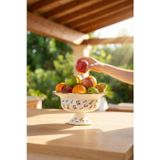 PETIT FLEUR COLLECTION EMAYE AYAKLI KASE/MEYVELİK 28CM