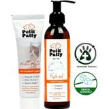 Petit Patty Kedi Sağlık Seti (Fish Oil(Balık Yağı)+ Malt Paste)