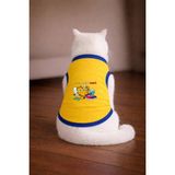 Petite Pati Sarı Garf4 Cat Baskili Kedi Tshirt Kedi Kiyafeti (%100 Pamuk Penye) - 2XL
