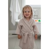 Petite Étoile 4 Katlı Müslin Bebek Bornoz % 100 Pamuk - Açık Bej