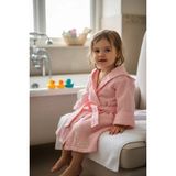 Petite Étoile 4 Katlı Müslin Bebek Bornoz % 100 Pamuk - Pembe