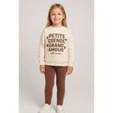 Petits Baskılı Kız Çocuk Takım 20453 - 7 - 8 Yaş - Vizon